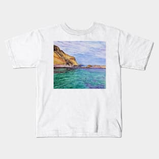 View from Jetty in watercolor Kids T-Shirt